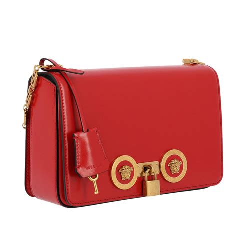 versace borsa rossa|Borse di Versace da donna .